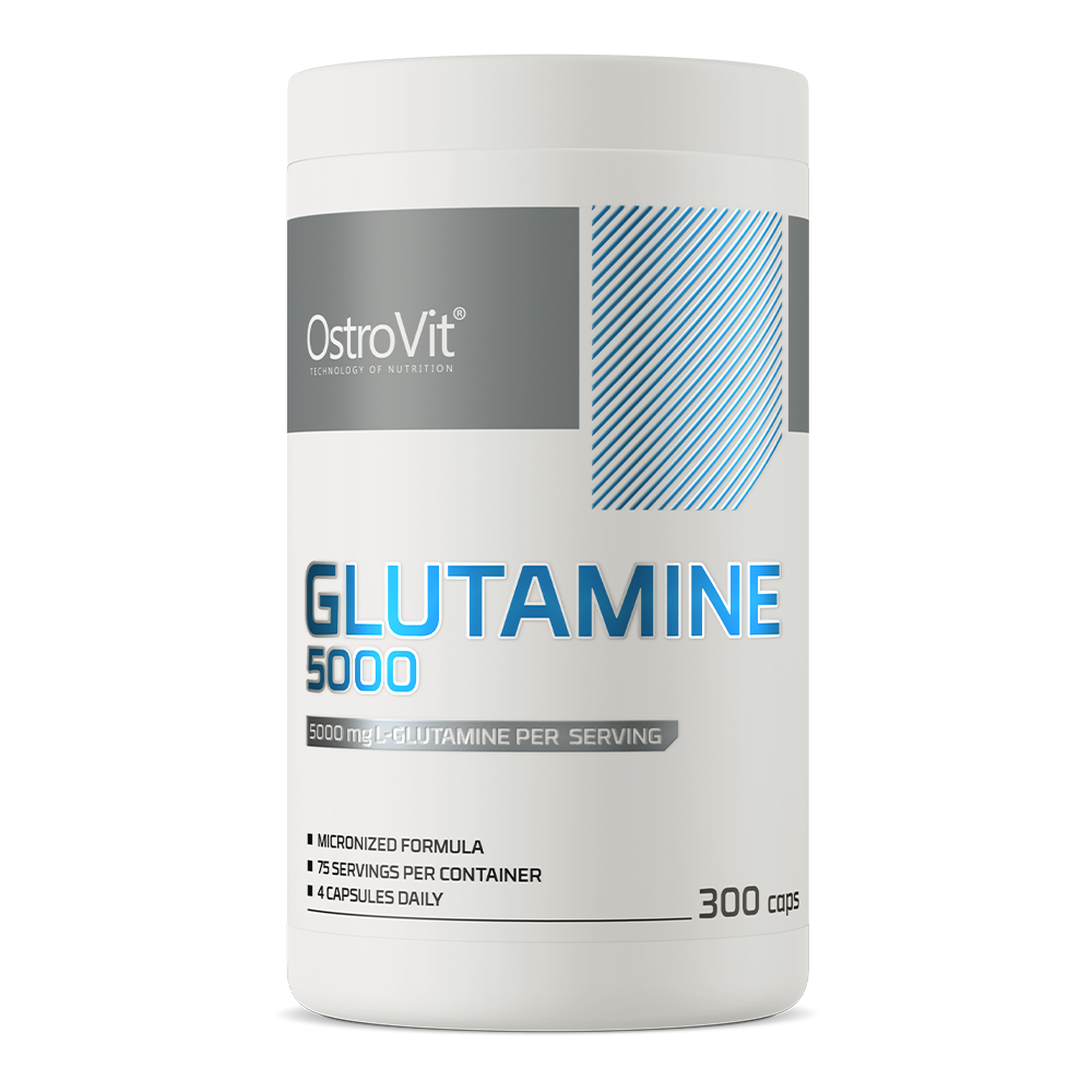 OstroVit Glutamine 5000, 300 kapsułek