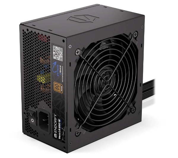 Endorfy Vero L6 650W 80+ Bronze Czarny EY7A015