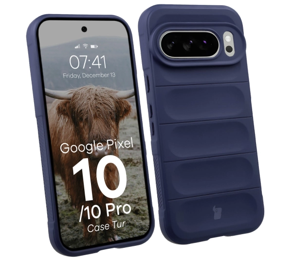 Bizon Pancerne Tur do Google Pixel 10 / 10 Pro Niebieski