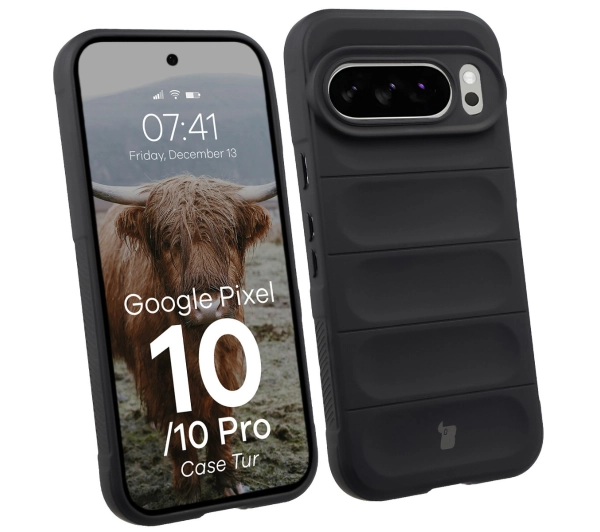 Bizon Pancerne Tur do Google Pixel 10 / 10 Pro Czarny