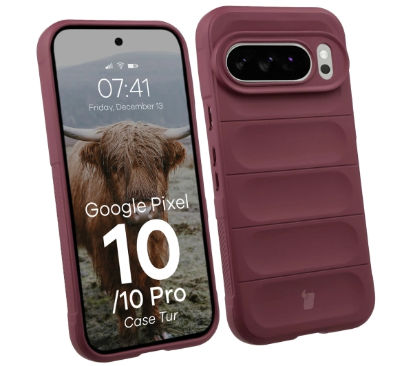 Bizon Pancerne Tur do Google Pixel 10 / 10 Pro Fioletowy