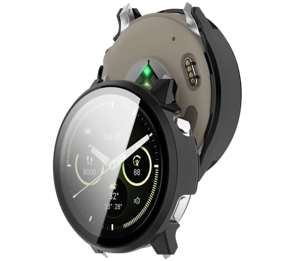 Bizon ze szkłem do Garmin Venu 4 41mm Czarny