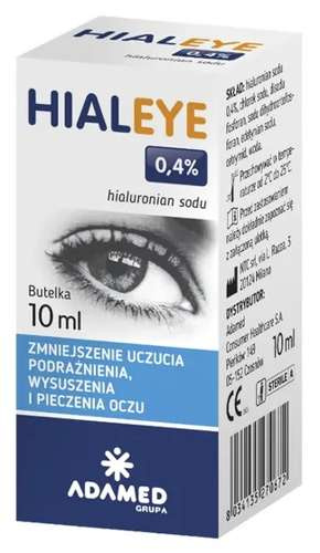 Hialeye 0,4% krople do oczu 10ml
