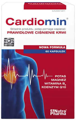Nutro Pharma SP. Z O.O. Cardiomin 60 kapsułek 8050921