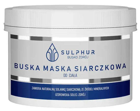 SULPHUR ZDROJ BUSKA Maska siarkowa 500 g 7033377