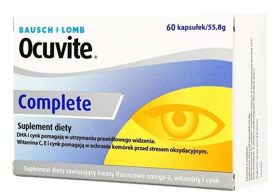 Bausch&Lomb Ocuvite complete x 60 kaps