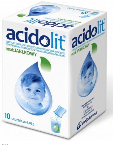 Polpharma Acidolit O Smaku Jabłkowym - 10 Sasz.