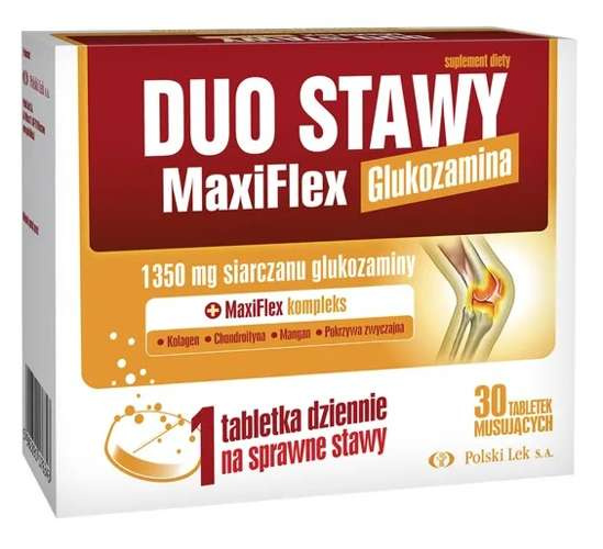 Polski Lek GLUKOZAMINA DUO STAWY MAXIFLEX 30 szt.