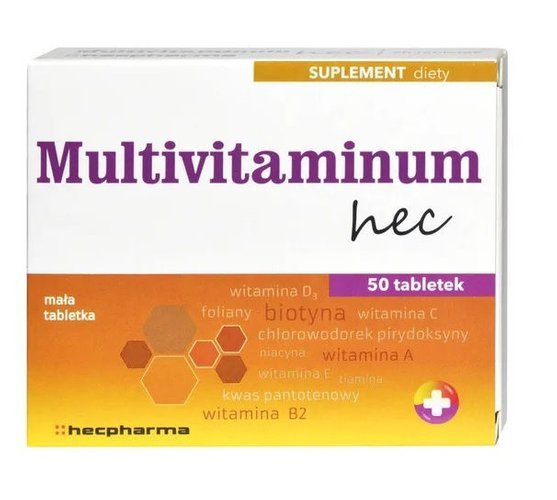 HECPHARMA Multivitaminum HEC x 50 tabl