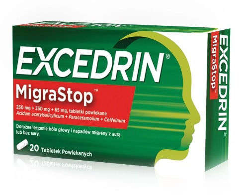 Novartis Excedrin Migrastop 20 szt.