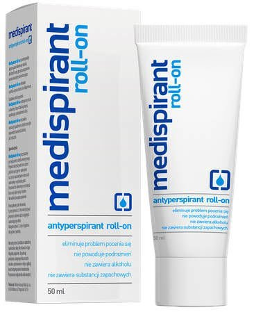 Aflofarm MEDISPIRANT - ANTYPERSPIRANT ROLL-ON PŁYN 50 ml 7049147