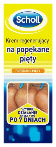 Scholl Active Repair K+ Krem Regenerujący popękane pięty 60ml