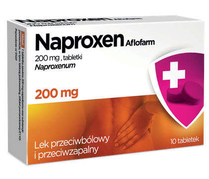 Aflofarm Naproxen 200 mg 10 szt.