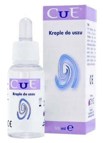 VITAMED CUE krople do uszu 30 ml Wysyłka kurierem tylko 10,99 zł