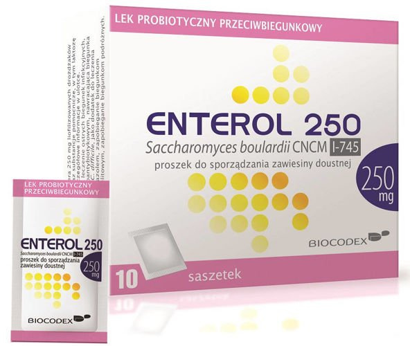 Biocodex Enterol 250mg 10 szt.