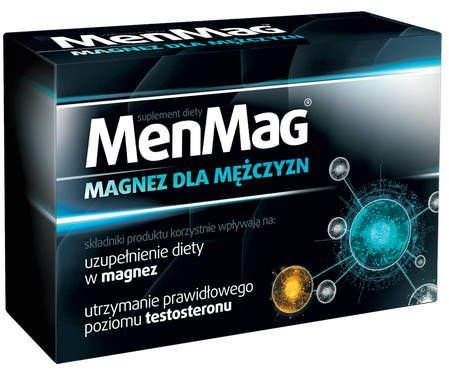 Aflofarm MenMAG, magnez dla mężczyzn, 30 tabletek, 4628251