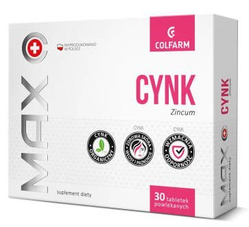Colfarm Cynk 10mg 30 szt.