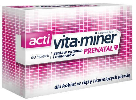 Aflofarm Vita-miner Prenatal 60 szt.