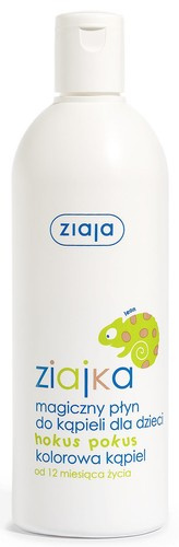 Ziajka normalna magiczny płyn do kąpieli dla dzieci hokus pokus kolorowa kąpiel