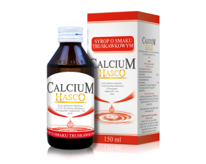 Hasco-Lek HASCO CALCIUM Syrop o smaku truskawkowym - 150 ml