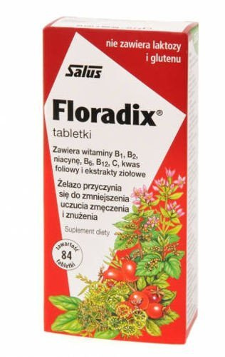 Salus FLORADIX 84 tabletki 3031321