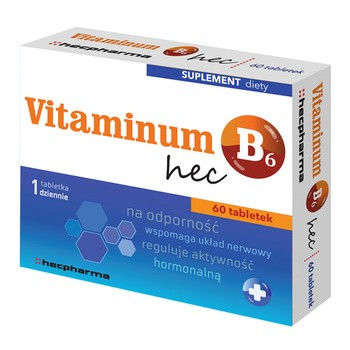 Hecpharma Vitaminum B6 60 szt.