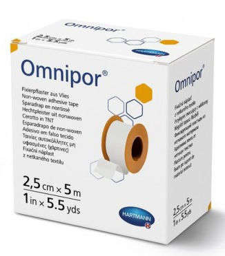 Hartmann Plaster omnipor hypoalergiczny 2,5 cm x 5 m