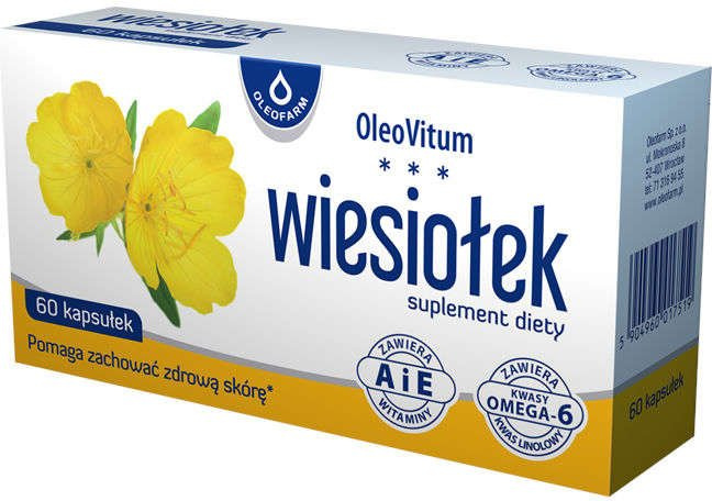 OLEOFARM SP. Z O.O. OleoVitum Wiesiołek 60 kapsułek 8411613
