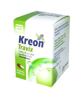 MYLAN KREON TRAVIX 50 kaps.