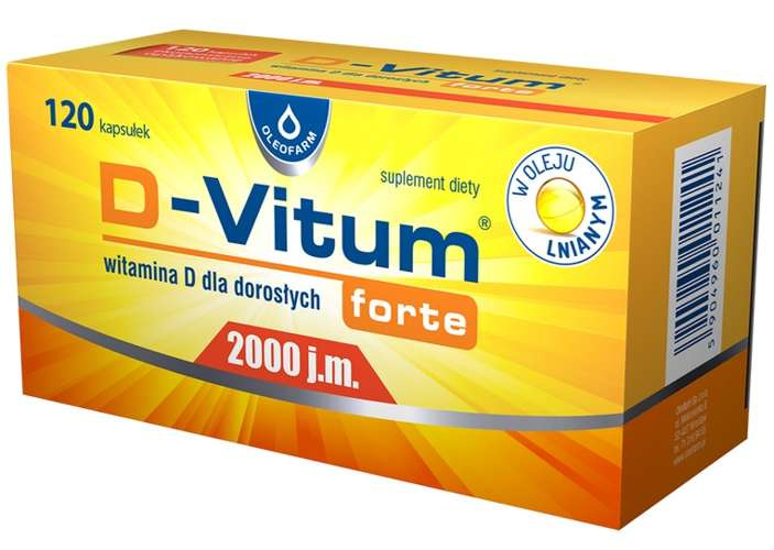 Oleofarm D-Vitum Forte 2000 120 szt.