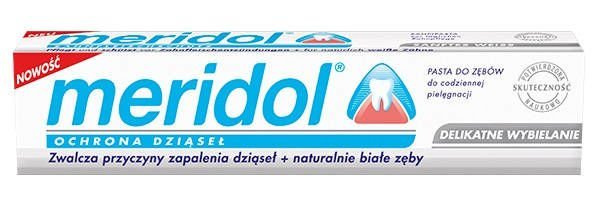 Meridol MERIDOL Pasta do Zębów Gentle White 75ml
