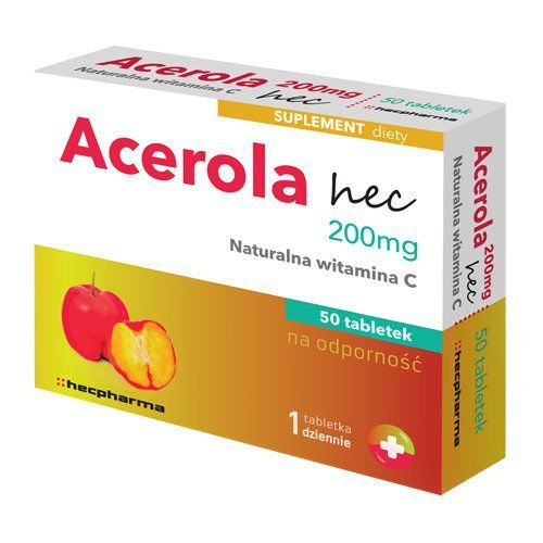Hecpharma Acerola 200mg 50 szt.