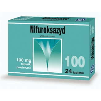 Hasco-Lek Nifuroksazyd 100mg 24 szt.