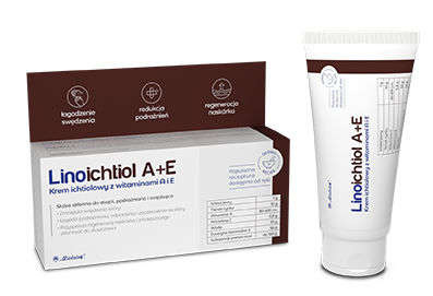 LINOICHTIOL A+E Krem ichtiolowy z witaminami A+E 50 g 7058993