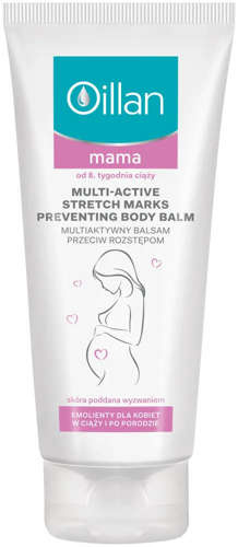 Oillan Mama multiaktywny balsam przeciw rozstępom 200 ml (nowa formuła)