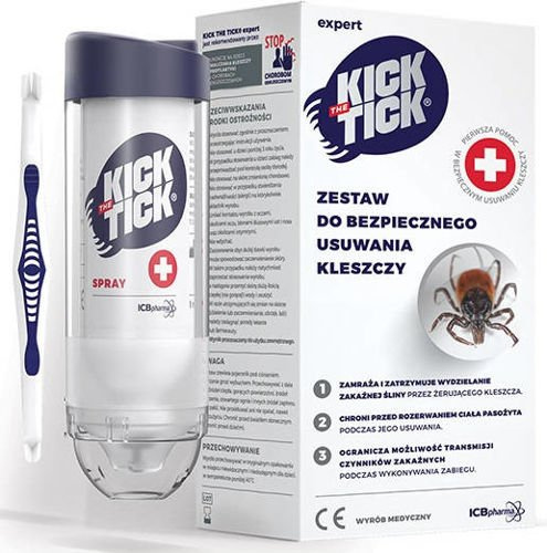 ICB PHARMA Zestaw do bezpiecznego usuwania kleszczy KICK THE TICK EXPERT KTTZEST (9082822)