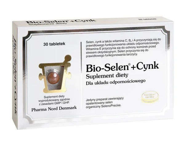 PHARMA NORD Bio-selen+cynk x 30 tabl