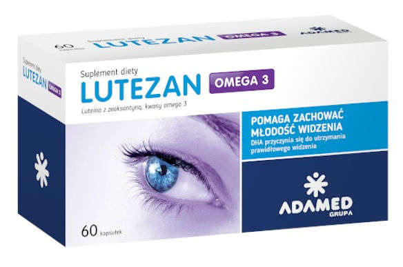 ADAMED CONSUMER HEALTHCARE S.A. Lutezan Omega 3 60 Kapsułek