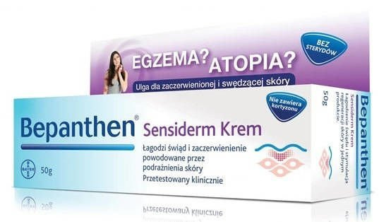 Bayer SP. Z O.O. Bepanthen Sensiderm krem 50 g 9068830