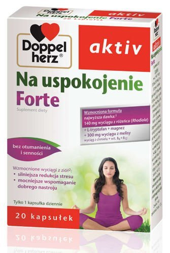 QUEISSER Doppel herz aktiv na uspokojenie forte x 20 kaps