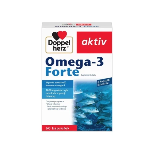 Queisser Pharma Doppelherz Aktiv Omega-3 Forte 60 szt.