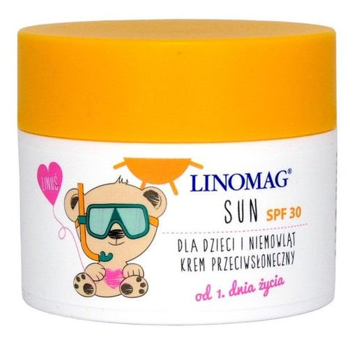Ziołolek Linomag SUN krem dla dzieci SPF30+ 50ml