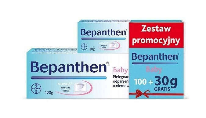 Bayer Baby maść ochronna przed odparzeniami zestaw 100 g + 30 g 7055458