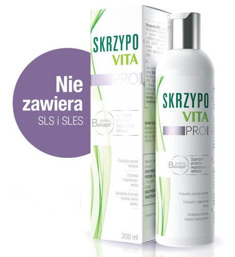 Natur Produkt Zdrovit Skrzypovita PRO szampon przeciw wypadaniu włosów 200ml