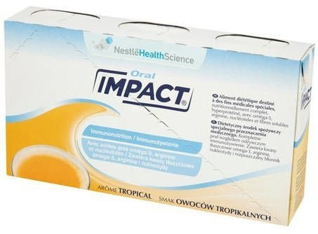 Nestle Impact Oral 3x237 ml smak owoców tropikalnych