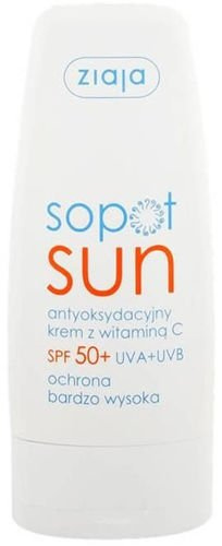 Ziaja Sopot Sun Krem Antyoksydacyjny z wit.C SPF50+  50ml