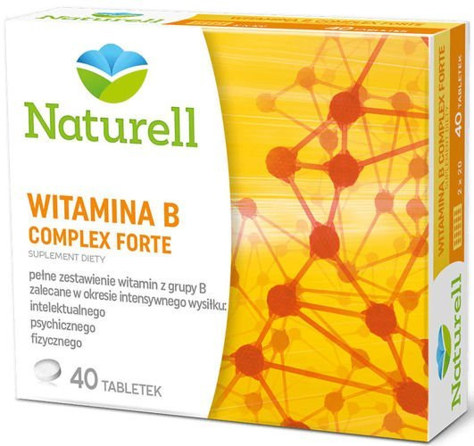 Naturell USP ZDROWIE Witamina B Complex Forte x 40 tabl