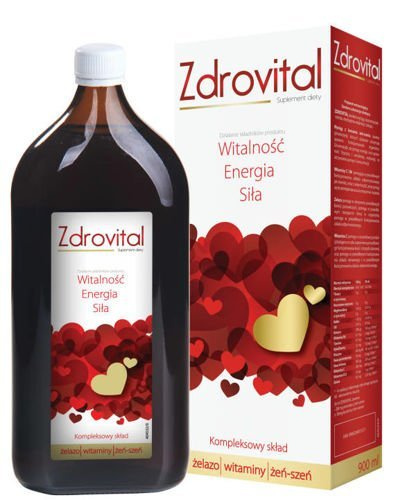 Natur Produkt PHARMA SP. Z O.O. Zdrovital tonik 900 ml 8604602