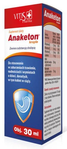 Vitis Pharma ANAKETON Krople 30 ml 3293961