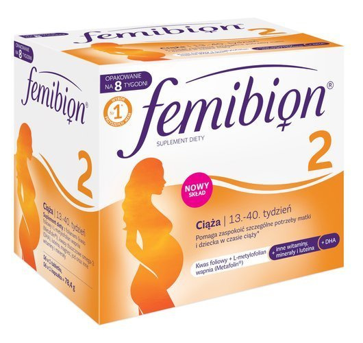 Merck Femibion 2 ciąża x 56 tabl + 56 kaps